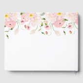 Livre D'or Baby in Bloom Pink Baby Shower (Verso)