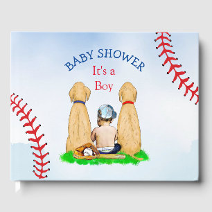 Livre D'or Baby shower à thème 2 laboratoires et bébé