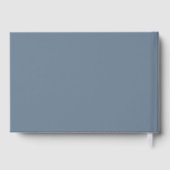 Livre D'or Baby shower à thème de la plage de Surf côtier (Verso)