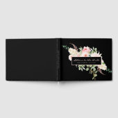 Livre D'or Baby Shower Botanique de Printemps pour la Mariée (Complet)