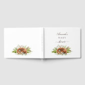 Livre D'or Baby shower cerf nom de l'animal (Complet)