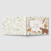 Livre D'or Baby shower d'amis de la forêt (Complet)