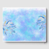 Livre D'or Baby shower d'animaux marins (Verso)