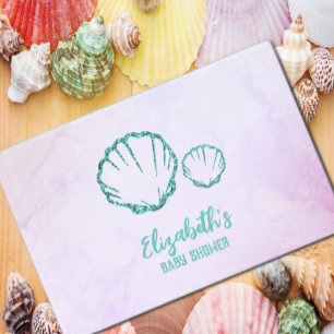 Livre D'or Baby shower de coquillage