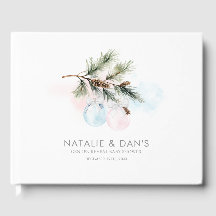 Baby shower de la révélation de genre hivernal