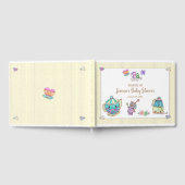 Livre D'or Baby shower du temps du thé (Complet)