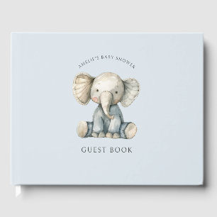 Livre D'or Baby shower Eléphant mignon