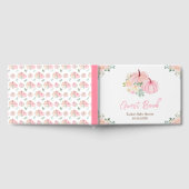 Livre D'or Baby shower Floral Citrouille rose (Complet)