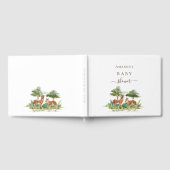 Livre D'or Baby shower forêt de cerfs (Complet)