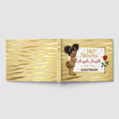 Livre D'or Baby shower Gold Sparkle Guestbook (Complet)
