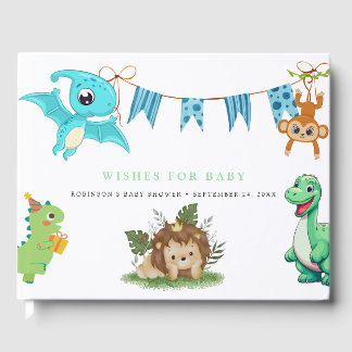 Livre D'or Baby shower Little Dino