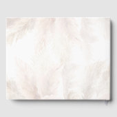 Livre D'or Baby shower Pampas Grass Tan Terracotta (Verso)