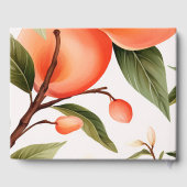 Livre D'or Baby shower Peach Fuzz (Verso)