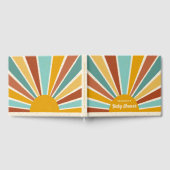 Livre D'or Baby shower Retro Boho Sunshine (Complet)