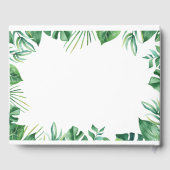 Livre D'or Baby shower Safari Wild Animaux (Verso)