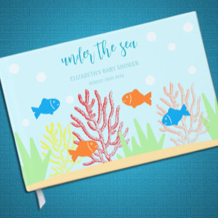 Livre D'or Baby shower Sea Life