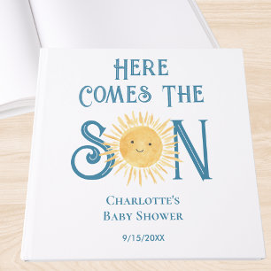 Livre D'or Baby Shower Voici venir le fils