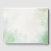 Livre D'or Baby shower Zebra Cartoon Enchanted (Verso)