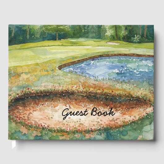 Livre D'or Bac à sable de golf (Recto)