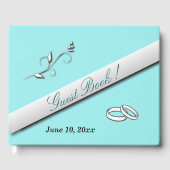 Livre D'or Bagues de mariage Aqua Mariage (Recto)