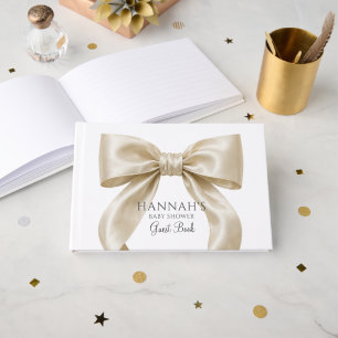 Livre D'or Baignoire élégante pour bébé fille avec ruban de s