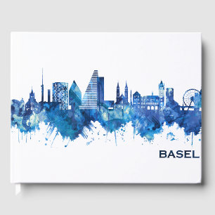 Livre D'or Bâle Suisse Skyline Blue