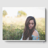 Livre D'or Bande simple | Photo de diplôme (Verso)