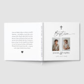 Livre D'or Baptême conjoint 2 photo (Complet)