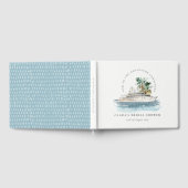 Livre D'or Baptême de mariage sur un paquebot crépusculaire a (Complet)