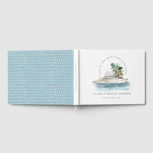 Livre D'or Baptême de mariage sur un paquebot crépusculaire a (Complet)