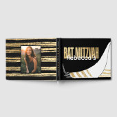 Livre D'or BAT MITZVAH BM Elegant Gold Guest Book (Complet)