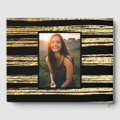 Livre D'or BAT MITZVAH BM Elegant Gold Guest Book (Verso)