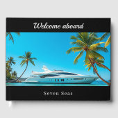 Livre D'or Bateau photo noir (Recto)