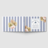 Livre D'or Beach House Blue Stripes Côte Boho Ferme (Complet)
