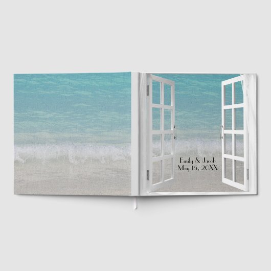 Livre D'or Beach Window with Ocean Surf  (Complet)