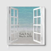 Livre D'or Beach Window with Ocean Surf  (Recto)