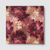 Livre D'or Beau Blush Burgundy Gold Boho Mariage (Verso)