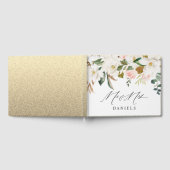 Livre D'or Beau Blush & White Floral Mariage Sign (Complet)
