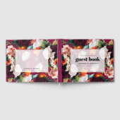 Livre D'or Beau Mariage de fleurs d'été (Complet)