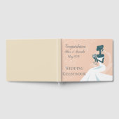 Livre D'or Beau mariage de mariée rose (Complet)