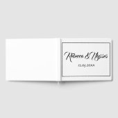 Livre D'or Beau noir et blanc (Complet)