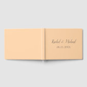 Livre D'or Beau Peach Theme Mariage (Complet)