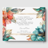 Livre D'or Beautiful Hibiscus Serenade Paradise (Verso)