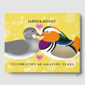 Livre D'or Beaux Canards Mandarin : N'Importe Quelle Année An (Verso)