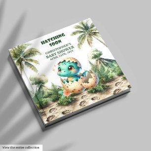 Livre D'or Bébé mignon Hatching Bientôt Dinosaur Mémoire
