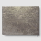 Livre D'or Bébé's Breath Mason Jar Rustic Mariage (Verso)