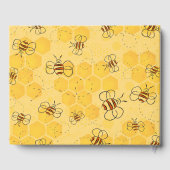 Livre D'or Bee Buzzing Honey Bees mignonne (Verso)