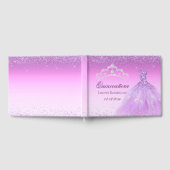 Livre D'or Belle Lilac Purple Custom Quinceanera (Complet)