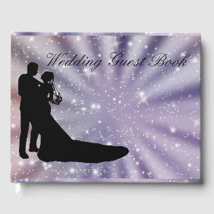Livre D'or Belle mariée et danse de chambre Mariage Silhouett