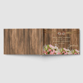 Livre D'or Belles roses roses roses et blanches sur bois - Li (Complet)